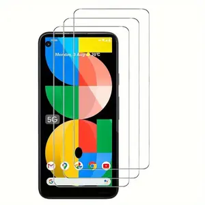 Ultra-clear Tempered Glass Screen Protector, 3 Counts Anti-Shatter Defense Screen Protector, Bubble-Free Installation Screen Protector for Google Pixel 9
