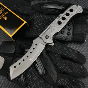 363 Multi-Purpose EDC Pocket Folding Knife High Quality 5Cr13Mov Blade 420 Steel Handle Folding Pocket Knives Camping Survival Knife Hiking Fishing Outdoor Knife