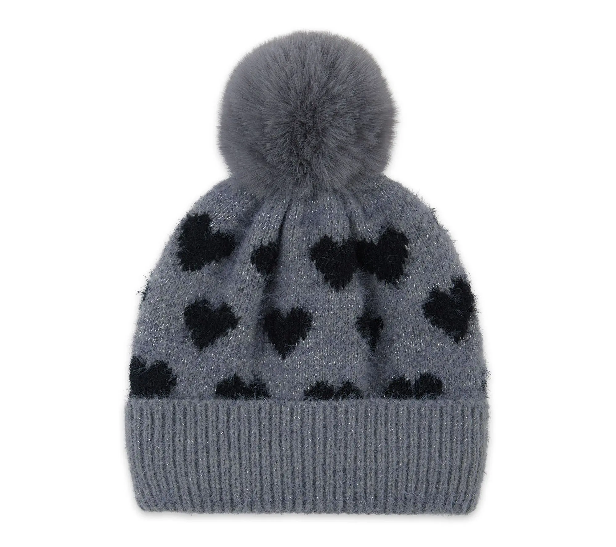 Hadley Wren Heart Pom-Pom Beanie Hadley Wren Heart Pom-Pom Beanie