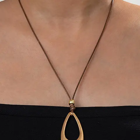 Vintage Teardrop Shaped for Women & Girls, Fashion Jewelry for Party, Daily Clothing Decor, Trendy All-match & Exquisite Jewelry for Birthday Gift, Necklace for Daughter, Jewelry Accessory Modern versatile accessories, Necklace Only