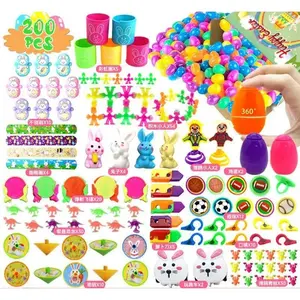 Easter Egg Toy Set | Prefilled Easter Eggs with Assorted Toys | Perfect Easter Gift for Kids, Egg Hunt, Gift Exchange & Classroom Rewards 48pcs/60pcs/80pcs/100pcs/120pcs/144pcs/160pcs/200pcs