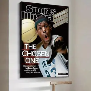 LeBron James  Sports Illustrated Poster Decor Gift