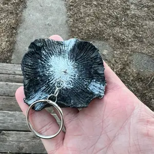 Inky Cap Mushroom Keychain