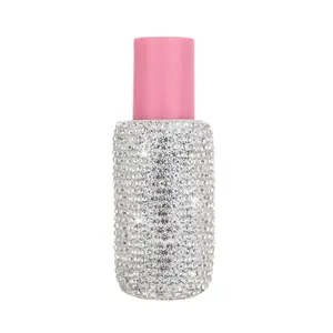 Rhinestone Decor Lipstick Holder, Car Lipstick Storage Box, Portable Lipstick Holder, Car Interior Accessories for Women, Organiser