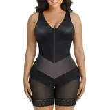 SHAPERX Sculpting Tummy Control Fajas Colombianas for Women Moldeadoras Shapewear with V-shape Sculpting Elastic Band