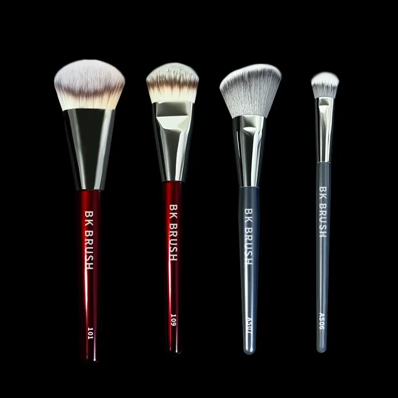 BK 101 Concealer & Foundation Beauty Brushes -Ultra-SoftVegan Fibers for Flawless Coverage, ldeal for All SkinTypes,Premium Quality