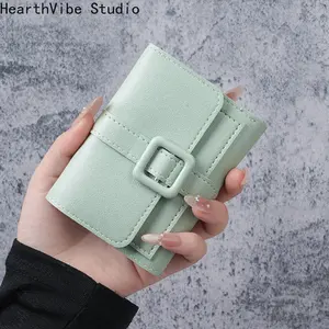 2026 New Wallet for Women, Short Style for Students, Simplified Korean Version for Women, Small Wallet for Women, Casual Carryin