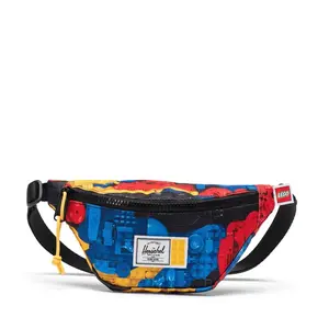 Herschel Supply Co. LEGO Herschel Heritage Hip Pack Little Herschel - Scavenger Hunt Bricks: Polyester Zipper Bag Accessory
