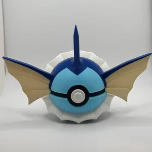 Vaporeon Themed Poké Ball - Decorative and Durable
