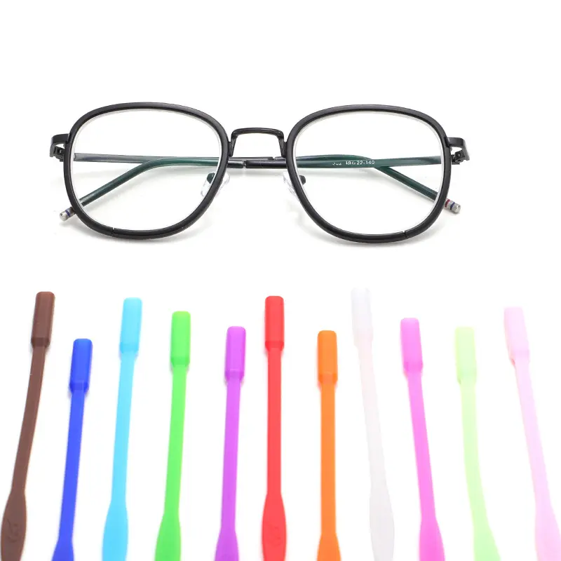 Adult Plain Silicone Glasses Strap - Water-Resistant, Non-Slip Eyewear Retainer for Sports Sunglasses, Spray-Applicable, Adults, Simple, Head Strap Glasses Chain & Lanyards, Strap On