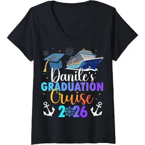 Custom Graduation 2026 Shirt, Personalized Graduation Cruise Shirt, Senior Trip 2026 Family Cruise Shirt