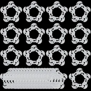 50Pcs Balloon Clips Set for Arch Connectors and Garland Creation for Event Decor