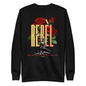 Revolte “Rebel Bloom” Unisex Premium Sweatshirt