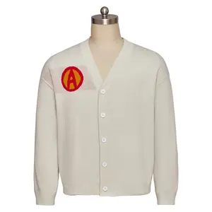 Men‘s Ash Cosplay Costume Cardigan Sweater Knitted Jacket Adult Unisex Coat