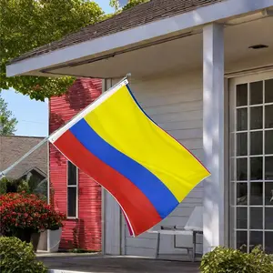 Columbia CO COL Colombia Flag 3x5ft 35.43x59.06inch Hanging Columbia Colombian National Flags For Decoration