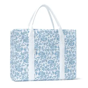 MEXS Tote Bag for Women Shoulder Corduroy Tote Purse with Compartments Handbag for Travel Work Gym 20L