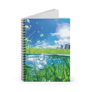 frutiger aero spiral notebook- style 2