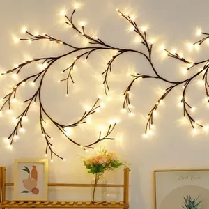 LED Tree-Shaped String Light, USB-Powered Decorative Wall Light for DIY Wreaths Room Decor, Holiday Celebrations & Festival