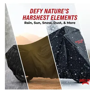 Electric Bicycle Motorcycle Cover, Outdoor Dustproof and UV Protection, Foldable Design for Easy Storage, Versatile 4 Seasons Use, Body Cover