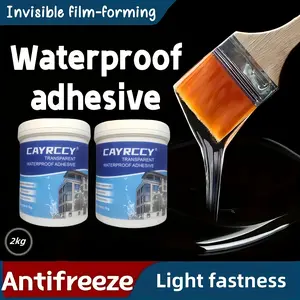 CAYRCCY Sealant, ultra-durable invisible solution, adhesive coating, used for leak-proofing in kitchens, gardens, roofs, and walls, 2-pack (4.41LB)