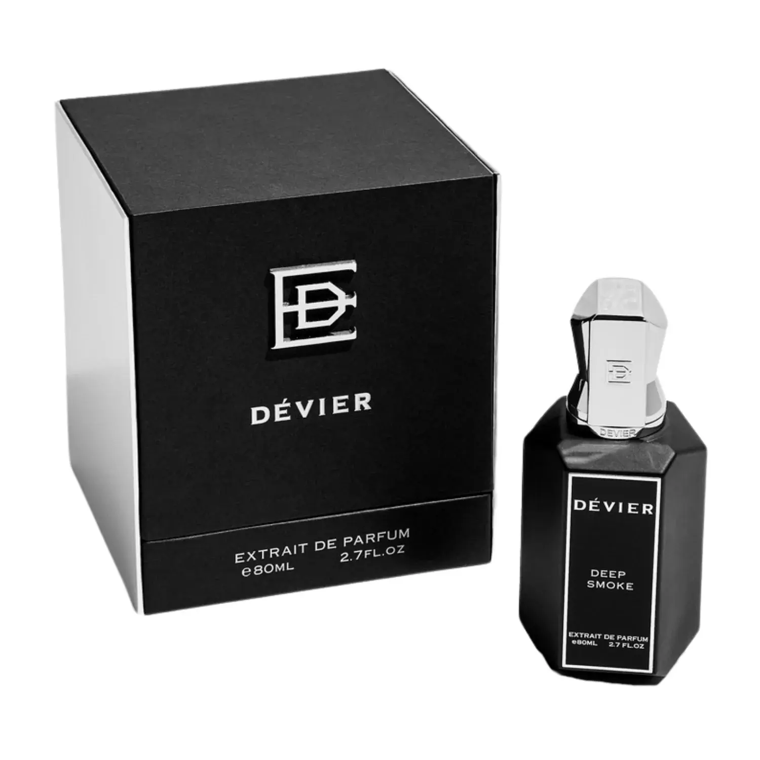 Devier Deep Smoke for Unisex Extrait de Parfum Spray, 2.7 Ounce