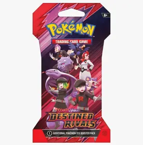 Pokemon Trading Card Sleeved Packs Scarlet and violet/sword and shield