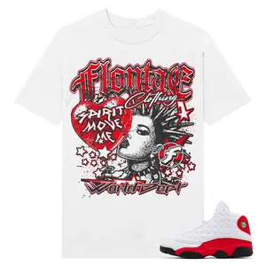 AJ 13 OG Chicago RedWhite - "Soul Motivation" Graphic Tee, Shirt To Match sneaker Streetwear Graphic Shirt Men Women