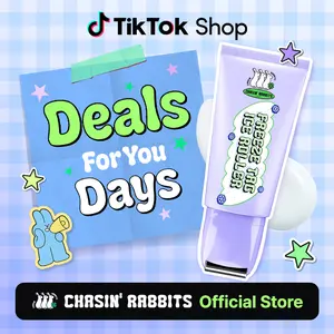 CHASIN' RABBITS Freeze Tag Ice Roller 1.69 fl.oz, Cold Face Roller, Pore Tightening, Skin Firming, Derma Roller, Stainless Steel Gua Sha Gel Serum, Hyaluronic Acid, Corn Mint Extract, Korean Skincare
