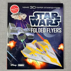 Star Wars Folded Flyers, Make 30 Paper Starfighters 100% Klutz Certified. Contains 60 Colorful Pages of Instructions