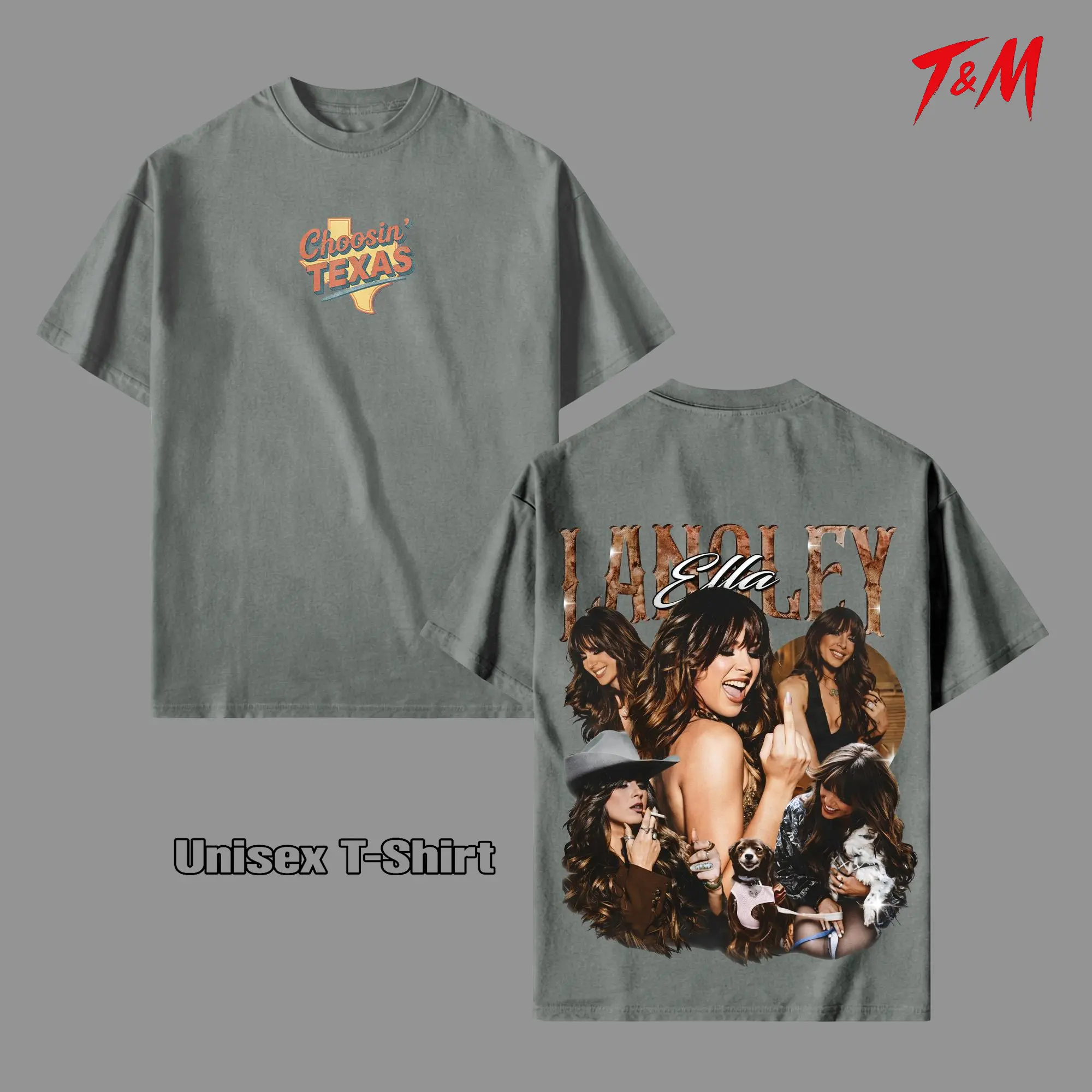 Unisex T-Shirt - Grey