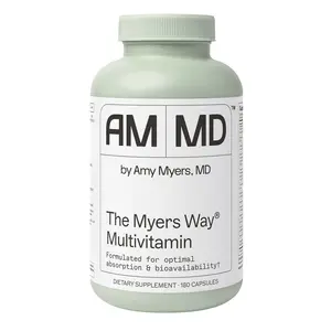 The Myers Way® Multivitamin | Physician-Formulated Daily Support | Thyroid, Hormone, & Energy Boost | 180 Capsules