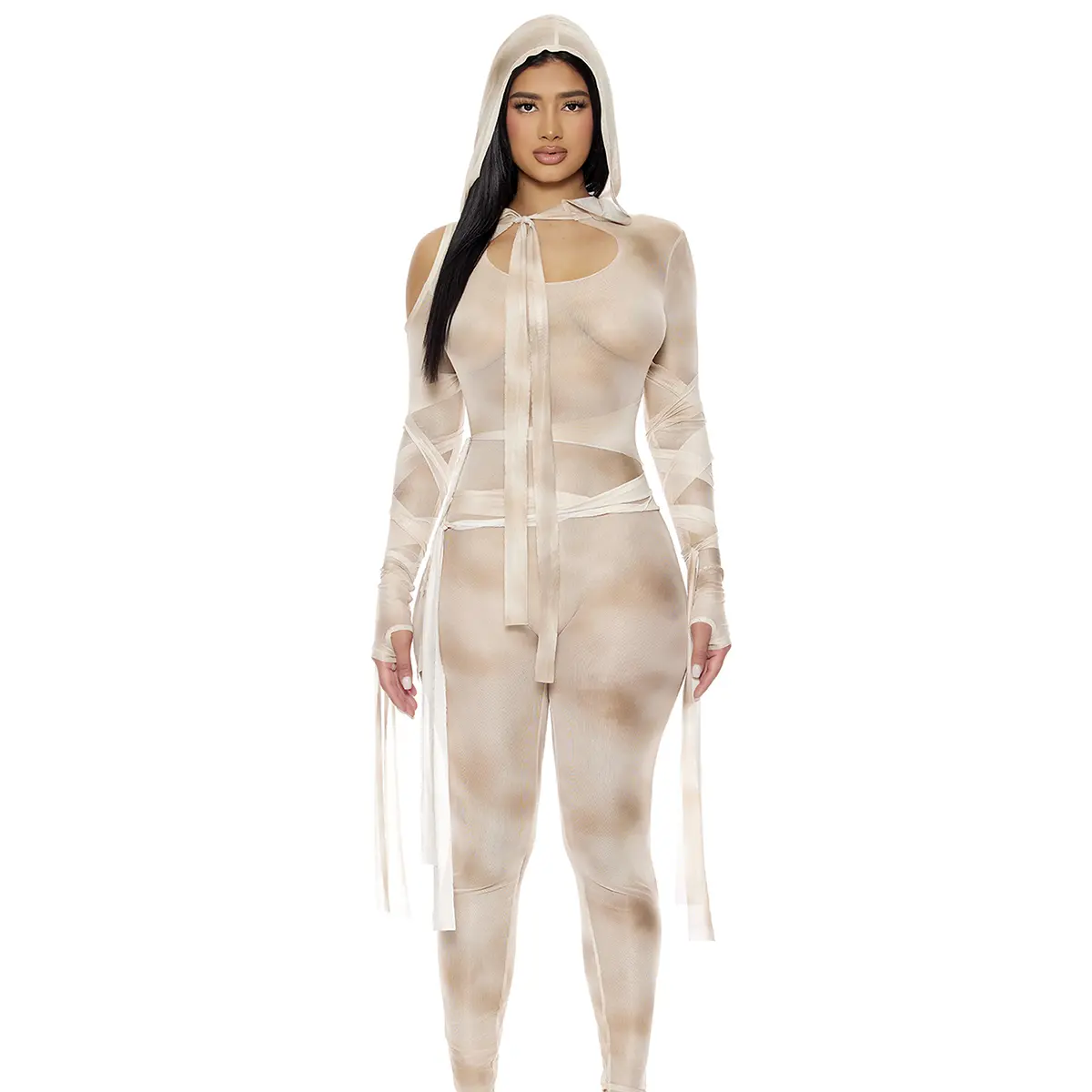 Forplay Women's Halloween Wrap It Up Mummy Costume