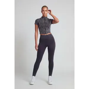 Compression Rib High Waist Leggings