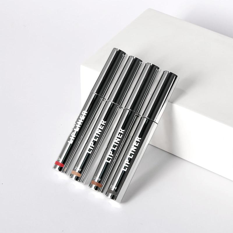 4Pcs Peel Off Lip Liner Stain - Long-Lasting, Smudge-Proof, Waterproof Nude Matte Lip Tint, Non-Fading Peel Off Lip Color, Effortless Precision & Full Coverage, Vegan & Cruelty-Free