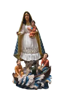 Virgen de la Caridad del cobre 35"