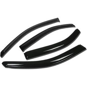 Auto Dynasty Replacement for Sonata EF Y4 4DR 4pcs Tape-On Window Visor Deflector Rain Guard