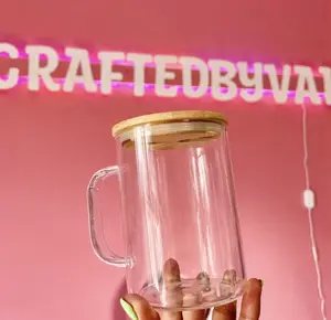 15 oz Glass Mug