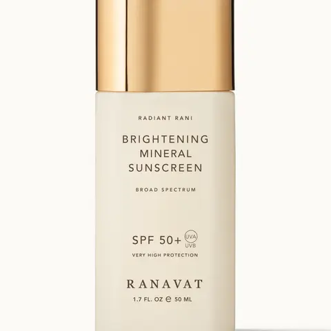 RANAVAT Brightening Mineral Sunscreen SPF 50+ - Brightening Formula for Sun Protection