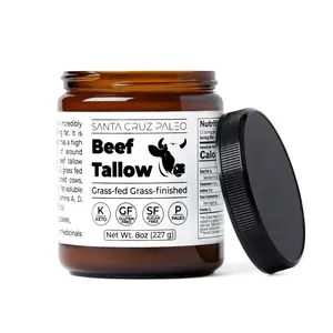 Santa Cruz Paleo Beef Tallow | Grass-Fed | Grass-Finished | Cooking | Skin Care