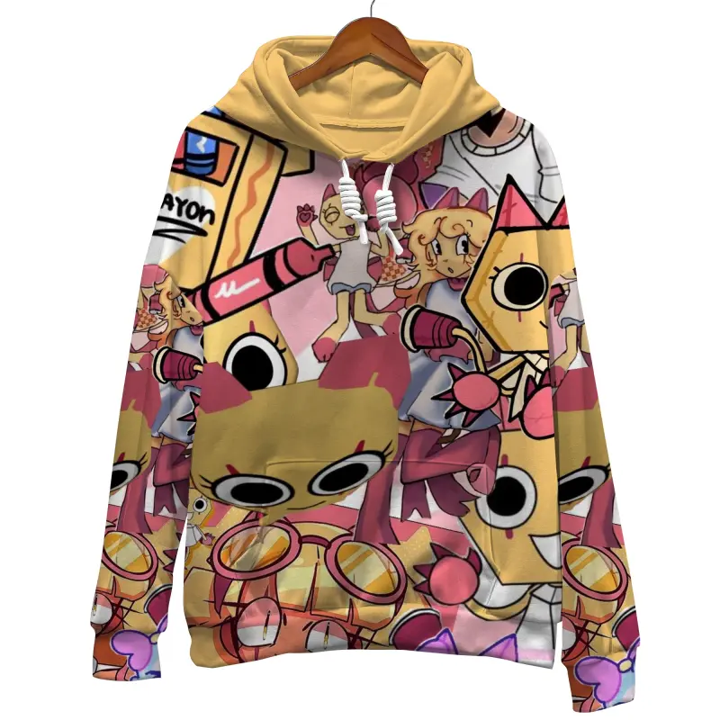 Scraps dandy's world Pullover Hoodie, Scraps Dandys World 3D