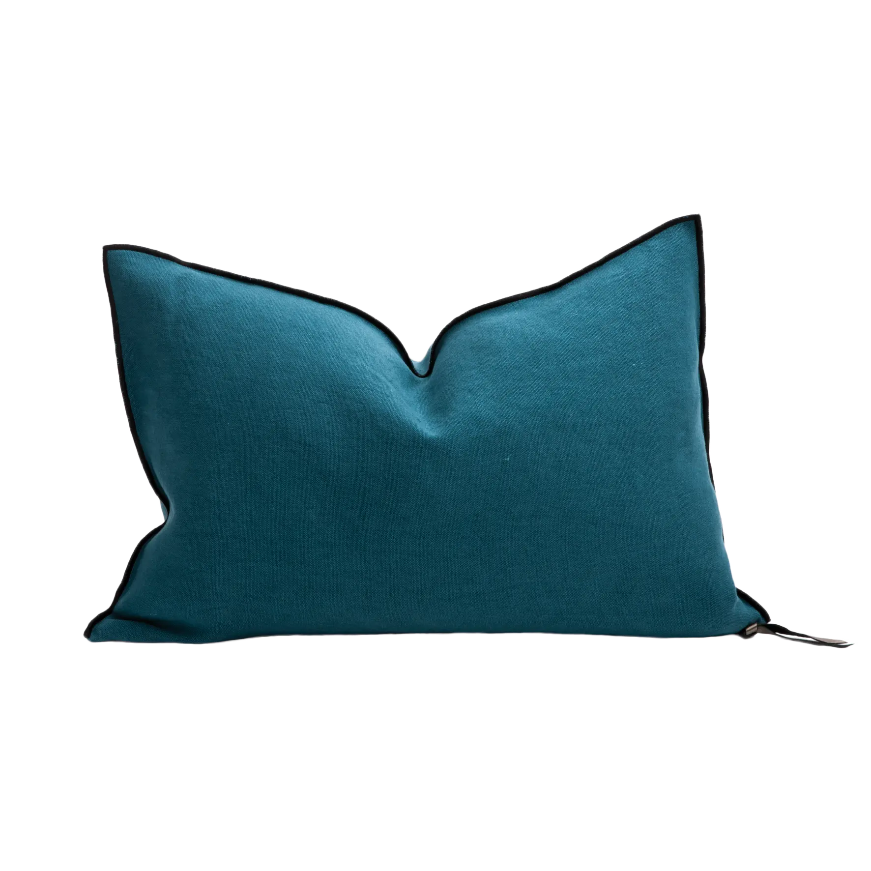 Stone Washed Paon Pillow 16x24, from Maison De Vacances