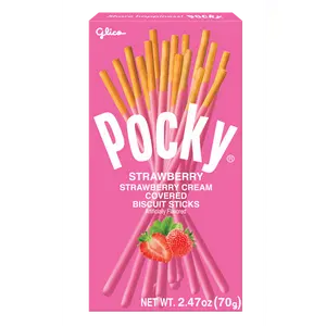 Glico Pocky Strawberry 2.47oz Glico Pocky Strawberry 2.47oz