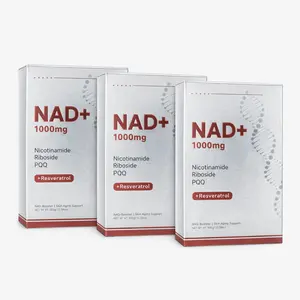 3 Pack NAD+ 1000mg Complex | Vitamin B3, PQQ & Resveratrol Supplement | Daily Wellness Stick Packs