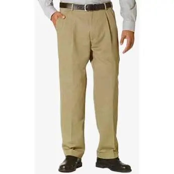 Dockers D3 Comfort-Fit, Pleated Front, Cuffed Pants