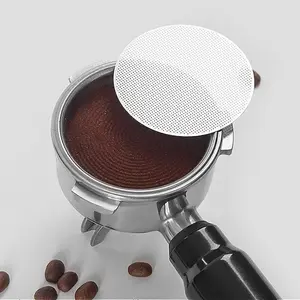 51 53 58mm Espresso Puck Screen Coffee Portafilter Basket  StainlessSteel TiktokShopSpringGlowUp
