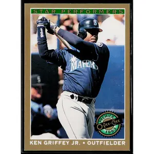 Ken Griffey Jr. 1993 O-Pee-Chee Premier Star Performers #9 Seattle Mariners