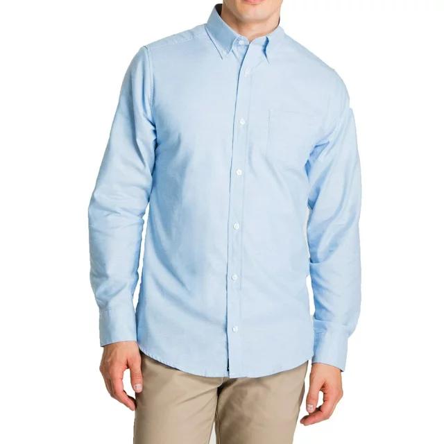Lee Uniforms Mens Long Sleeve Oxford Slim Shirt