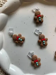 Gingerbread Man Kindle Charm