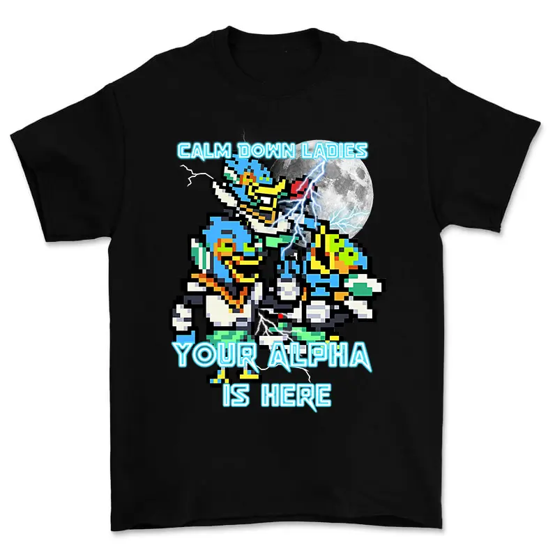 Calm Down Ladies, Your Alpha Is Here Berdly Deltarune Classic T-Shirt