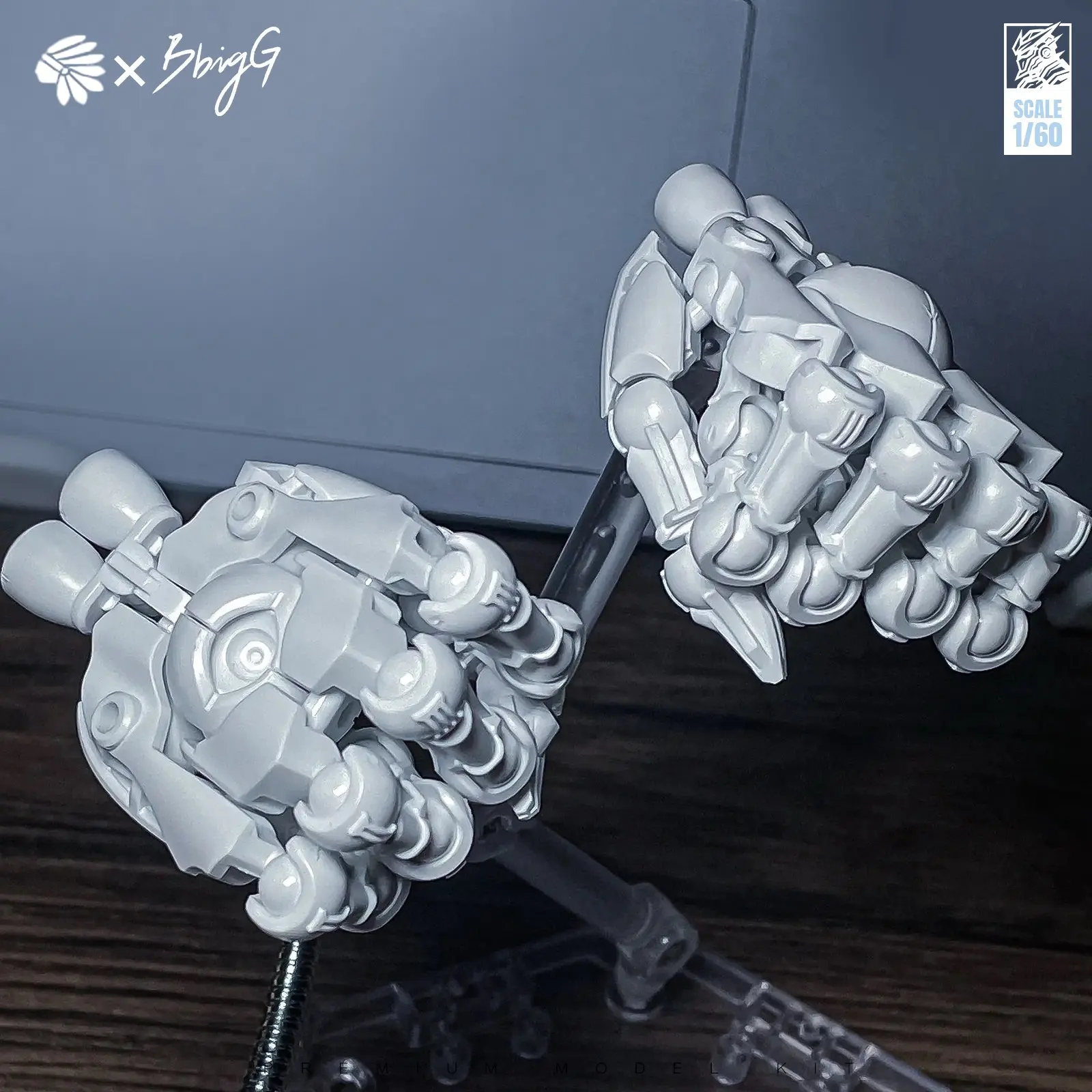 3.75-Inch Fully Articulated Tactical Mecha Hand Model, High-Mobility Multi-Joint Robotic Arm, Transformable Sci-Fi Action Figures Kit for DIY Customization and Display, Anime Action Figure, Action Figurine, Poseable Collectible, Anime Collectibles